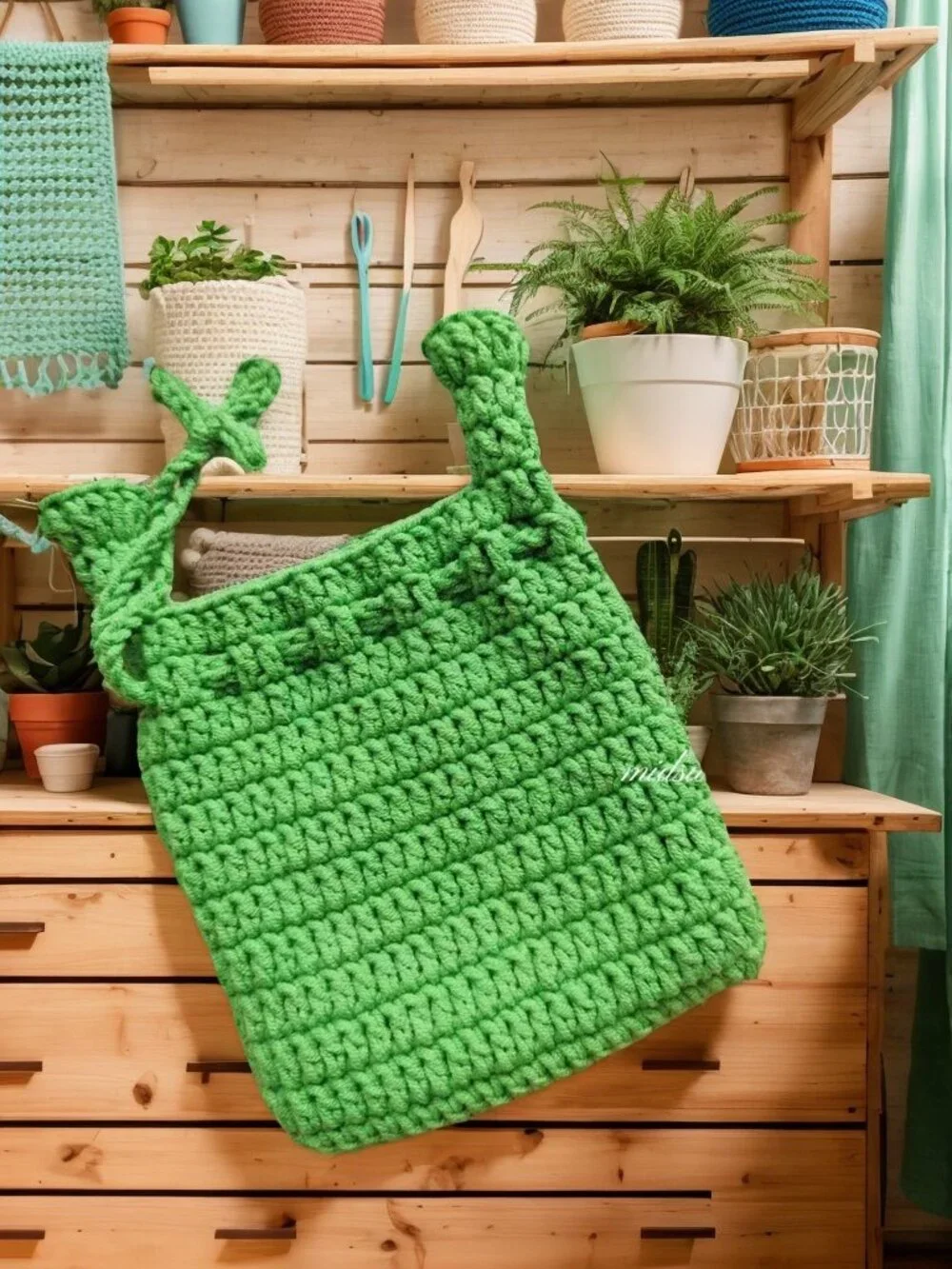 Handmade storage bag